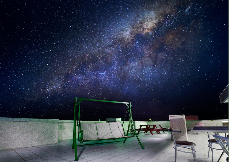 頂樓星空與縱谷美景